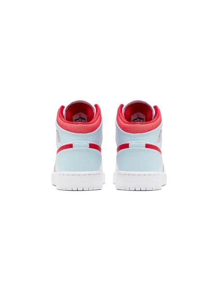 Air Jordan 1 Mid GS Topaz Mist,AIR JORDAN 1 MID,Air Jordan,555112-104