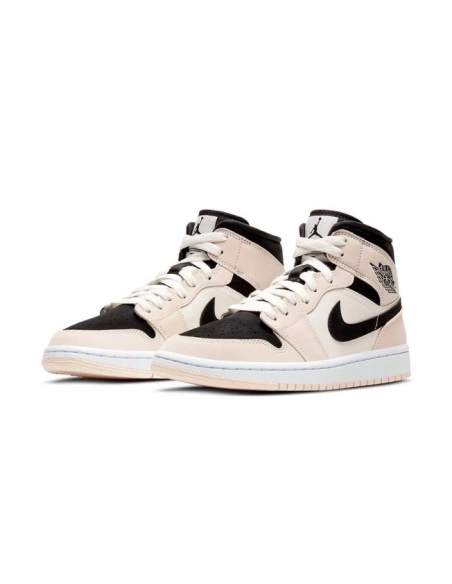 Jordan 1 Mid Barely Orange Light Violet (W),AIR JORDAN 1 MID,Air Jordan,BQ6472-800