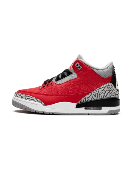 JORDAN AIR JORDAN 3 RETRO RED CEMENT UNITE,AIR JORDAN 3,Air Jordan,CK5692-600