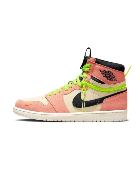 Air Jordan 1 High Switch Pink Volt,AIR JORDAN 1 HIGH,Air Jordan,CW6576-800