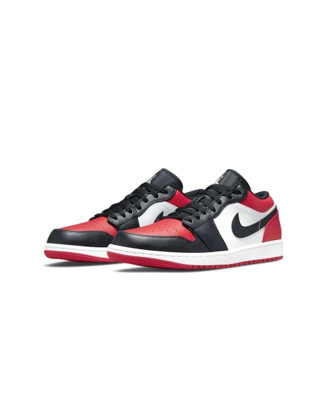 Air Jordan 1 Low Bred Toe,AIR JORDAN 1 LOW,Air Jordan,553558-612