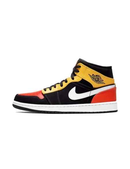 AIR JORDAN 1 MID SE Amarillo Orange,AIR JORDAN 1 MID,Air Jordan,852542-087