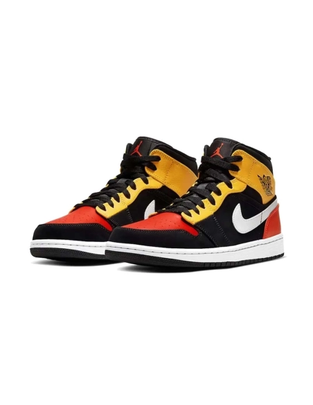 AIR JORDAN 1 MID SE Amarillo Orange,AIR JORDAN 1 MID,Air Jordan,852542-087