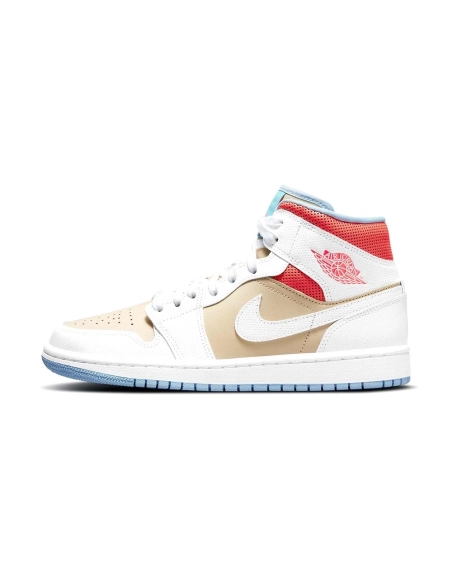 Air Jordan 1 Mid SE Sesame,AIR JORDAN 1 MID,Air Jordan,CZ0774-200