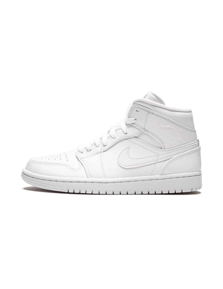 Air Jordan 1 Mid Triple White,AIR JORDAN 1 MID,Air Jordan,554724-129