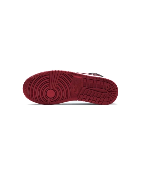 Jordan 1 Mid Gym Red Black White,AIR JORDAN 1 MID,Air Jordan,554724-122