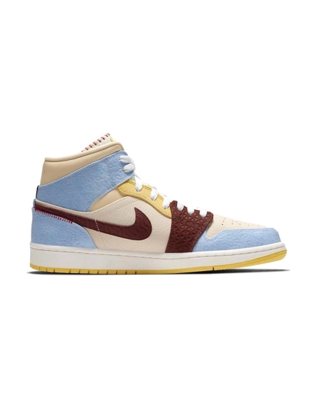 Maison Chateau Rouge x Air Jordan 1 Mid SE Fearless,AIR JORDAN 1 MID,Air Jordan,CU2803-200
