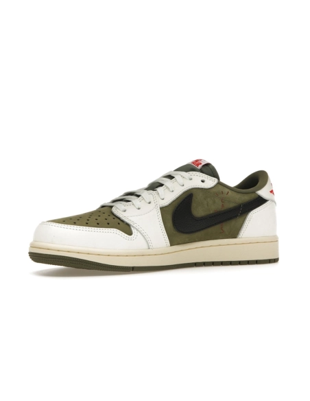 Air Jordan 1 Retro Low OG SP x Travis Scott Medium Olive DM7866-200,AIR JORDAN 1 LOW,Air Jordan,DM7866-200