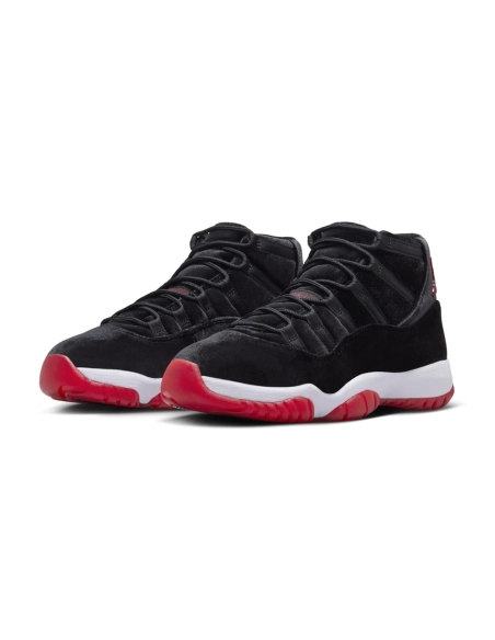 (WMNS) Air Jordan 11 Bred Velvet DB5457-061,AIR JORDAN 11,Air Jordan,DB5457-061