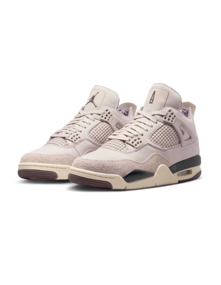 (WMNS) Air Jordan 4 x A Ma Maniere Fossil Stone FZ4810-200,AIR JORDAN 4,Air Jordan,FZ4810-200