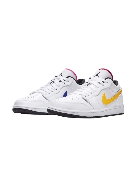 Air Jordan 1 Low Multi-Color Swoosh,AIR JORDAN 1 LOW,Air Jordan,CW7009-100