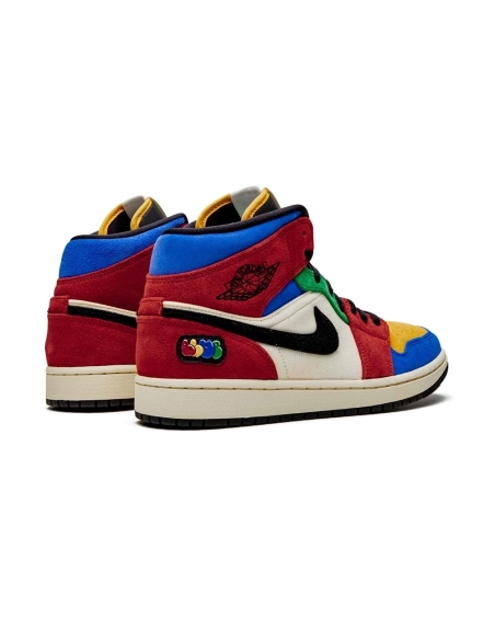 Air Jordan 1 Mid Blue The Great Fearless,AIR JORDAN 1 MID,Air Jordan,CU2805-100