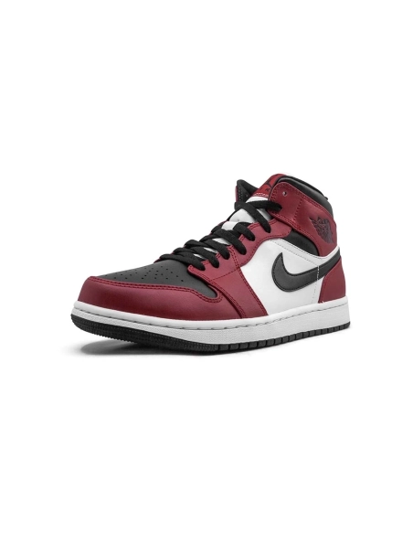 Air Jordan 1 Mid Chicago Black Toe,AIR JORDAN 1 MID,Air Jordan,554724-069
