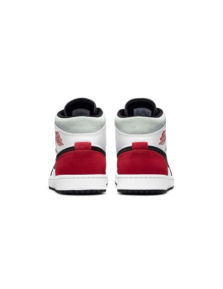 Air Jordan 1 Mid SE Red Black Toe,AIR JORDAN 1 MID,Air Jordan,852542-100