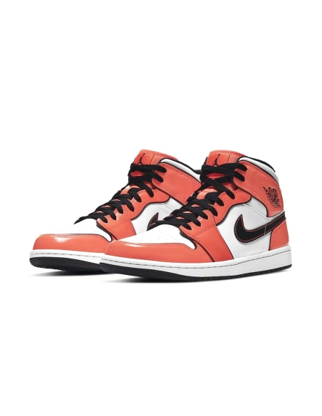 Air Jordan 1 Mid SE Turf Orange DD6834 802,AIR JORDAN 1 MID,Air Jordan,DD6834-802