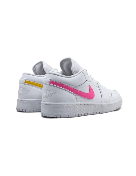 Air Jordan 1 Low (GS) Multicolor Swoosh,AIR JORDAN 1 LOW,Air Jordan,CW7035-100