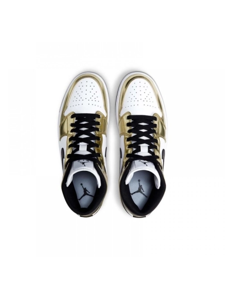 AIR JORDAN 1 MID SE METALLIC GOLD,AIR JORDAN 1 MID,Air Jordan,DC1419-700