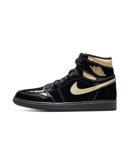 Air Jordan 1 Retro High OG Black Metallic Gold,AIR JORDAN 1 HIGH,Air Jordan,555088-032