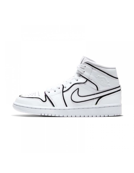 WMNS AIR JORDAN 1 MID SE IRIDESCENT TRIM,AIR JORDAN 1 MID,Air Jordan,CK6587-100