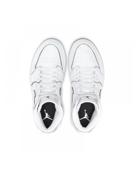 WMNS AIR JORDAN 1 MID SE IRIDESCENT TRIM,AIR JORDAN 1 MID,Air Jordan,CK6587-100