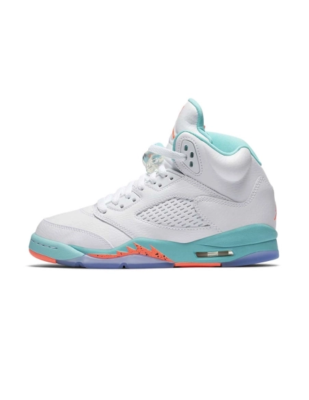 Air Jordan 5 GS Light Aqua,AIR JORDAN 5,Air Jordan,440892-100