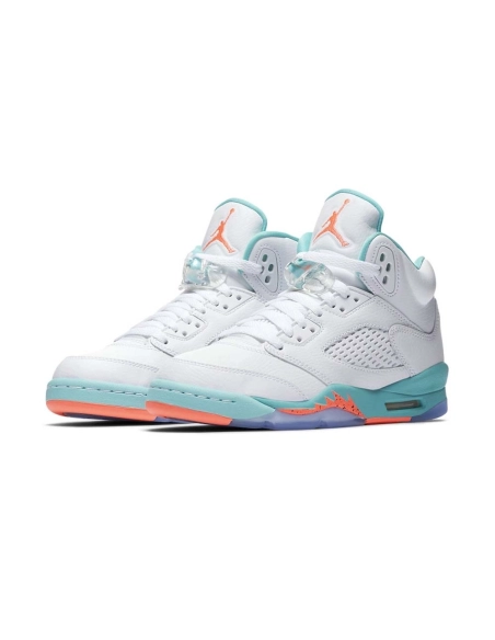 Air Jordan 5 GS Light Aqua,AIR JORDAN 5,Air Jordan,440892-100