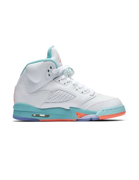 Air Jordan 5 GS Light Aqua,AIR JORDAN 5,Air Jordan,440892-100