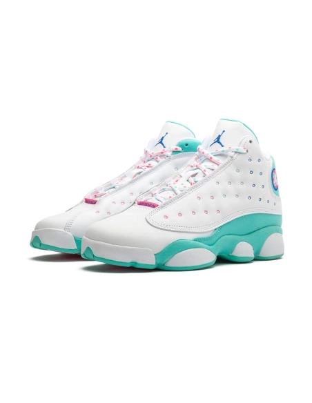 Jordan Air Jordan 13 GS Aurora Green,AIR JORDAN 13,Air Jordan,439358-100