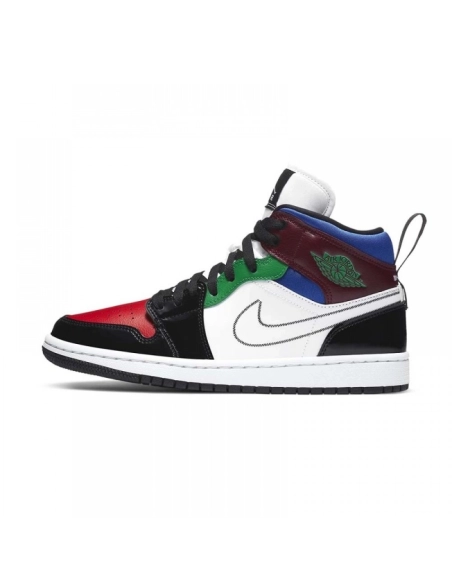 WMNS AIR JORDAN 1 MID SE MULTI-COLOR,AIR JORDAN 1 MID,Air Jordan,DB5454-001