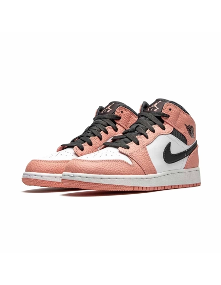 Jordan Air Jordan 1 Mid GS Pink Quartz,AIR JORDAN 1 MID,Air Jordan,555112-603