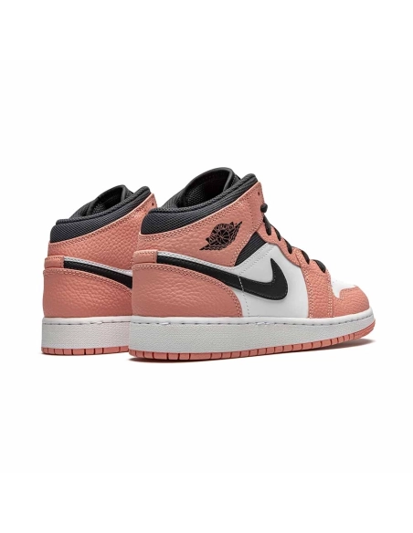 Jordan Air Jordan 1 Mid GS Pink Quartz,AIR JORDAN 1 MID,Air Jordan,555112-603