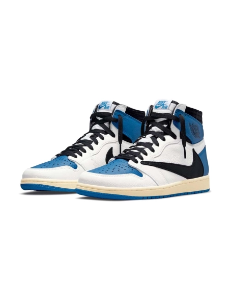 Travis Scott x Fragment x Air Jordan 1 High OG SP Military Blue,AIR JORDAN 1 HIGH,Air Jordan,DH3227-105
