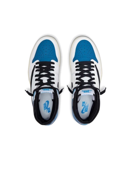 Travis Scott x Fragment x Air Jordan 1 High OG SP Military Blue,AIR JORDAN 1 HIGH,Air Jordan,DH3227-105