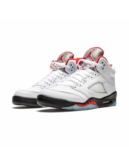 Youth Air Jordan 5 Retro GS Fire Red Silver Tongue,AIR JORDAN 5,Air Jordan,440888-102