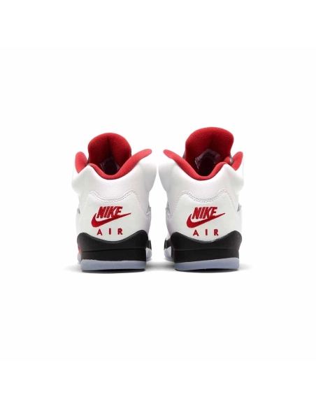 Youth Air Jordan 5 Retro GS Fire Red Silver Tongue,AIR JORDAN 5,Air Jordan,440888-102