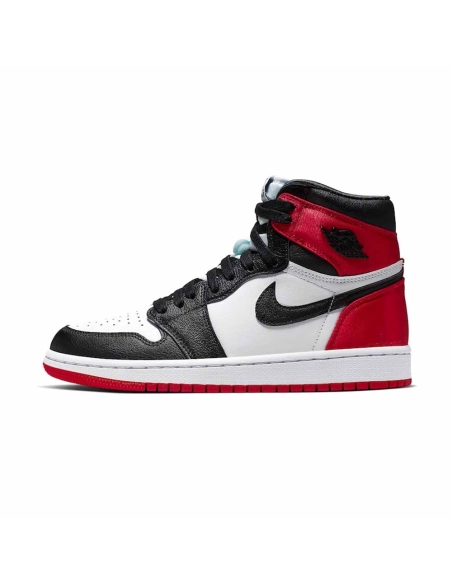 WMNS Air Jordan 1 Retro High Satin Black Toe,AIR JORDAN 1 HIGH,Air Jordan,CD0461-016