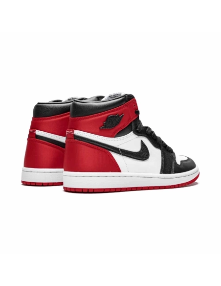 WMNS Air Jordan 1 Retro High Satin Black Toe,AIR JORDAN 1 HIGH,Air Jordan,CD0461-016