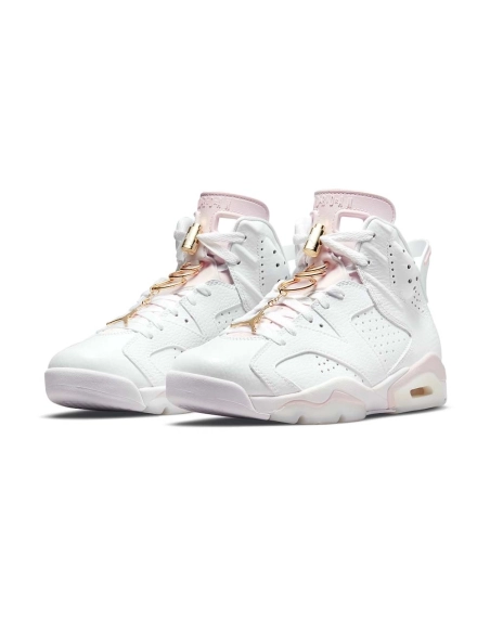 Wmns Air Jordan 6 Retro Gold Hoops,AIR JORDAN 6,Air Jordan,DH9696-100