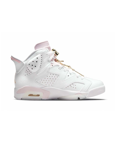 Wmns Air Jordan 6 Retro Gold Hoops,AIR JORDAN 6,Air Jordan,DH9696-100