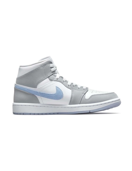 Air Jordan 1 Mid WMNS Wolf Grey Aluminum,AIR JORDAN 1 MID,Air Jordan,BQ6472-105