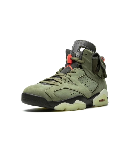 Travis Scott x Air Jordan 6 Retro Olive,AIR JORDAN 6,Air Jordan,CN1084-200