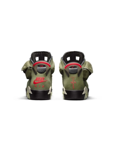 Travis Scott x Air Jordan 6 Retro Olive,AIR JORDAN 6,Air Jordan,CN1084-200