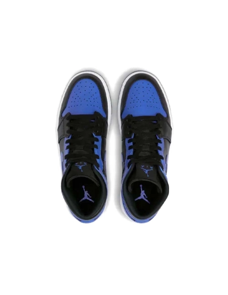 Air Jordan 1 Mid Hyper Royal,AIR JORDAN 1 MID,Air Jordan,554724-077