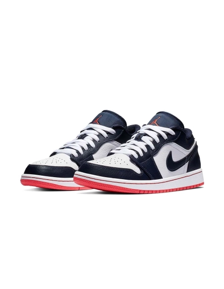 Air Jordan 1 Retro Low Obsidian Ember,AIR JORDAN 1 LOW,Air Jordan,553558-481