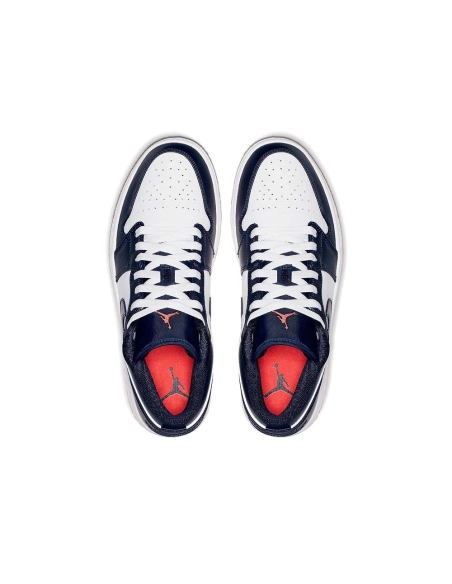 Air Jordan 1 Retro Low Obsidian Ember,AIR JORDAN 1 LOW,Air Jordan,553558-481