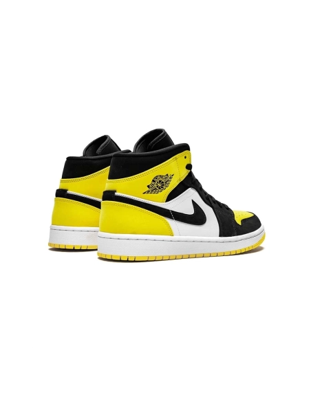 Air Jordan 1 Mid Yellow Toe Black,AIR JORDAN 1 MID,Air Jordan,852542-071