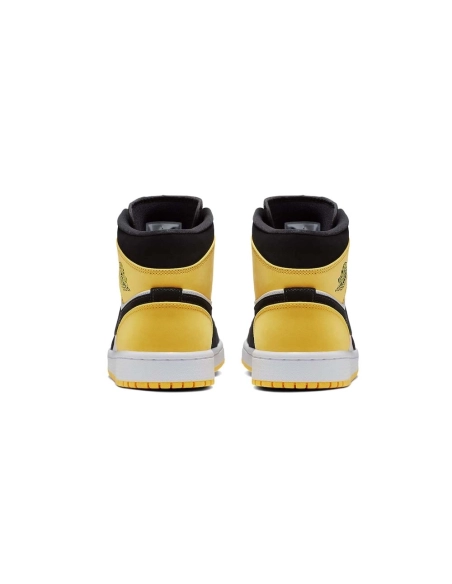 Air Jordan 1 Mid Yellow Toe Black,AIR JORDAN 1 MID,Air Jordan,852542-071