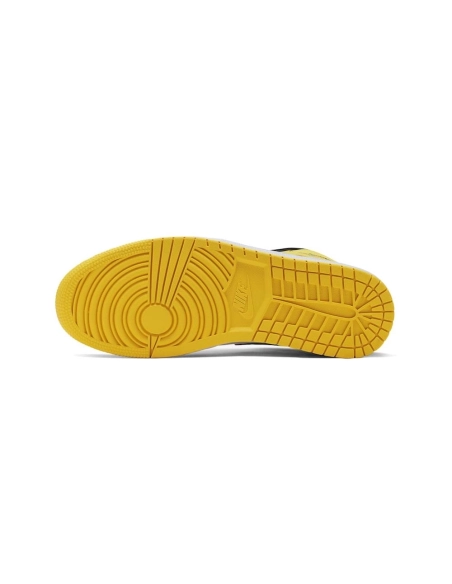 Air Jordan 1 Mid Yellow Toe Black,AIR JORDAN 1 MID,Air Jordan,852542-071