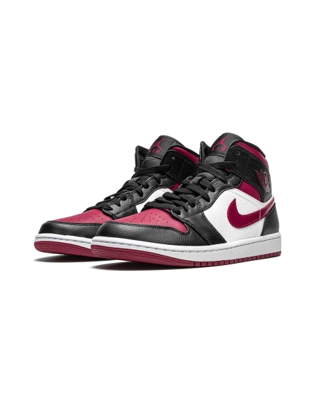 Air Jordan 1 Mid Bred Toe,AIR JORDAN 1 MID,Air Jordan,554724-066