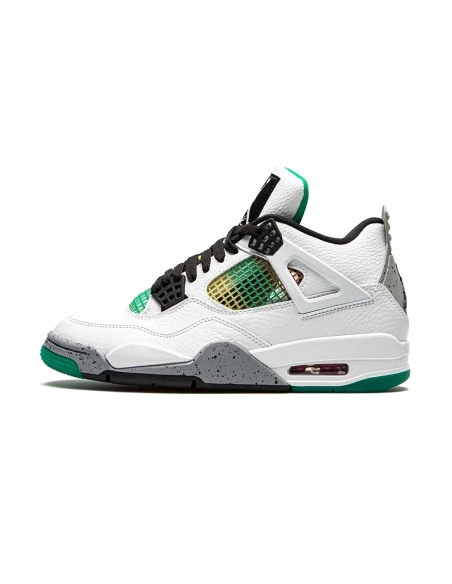 Jordan Air Jordan 4 Retro WMNS Rasta Lucid Green,AIR JORDAN 4,Air Jordan,AQ9129-100